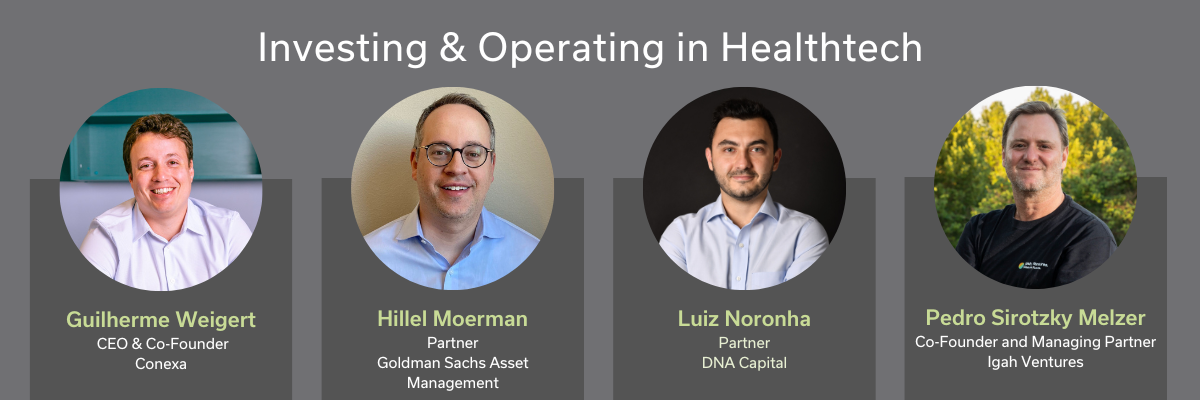 Investing & Operating in Healthtech panel