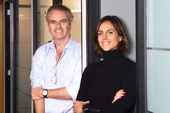 Federico Antoni and Jimena Pardo of Hi Ventures